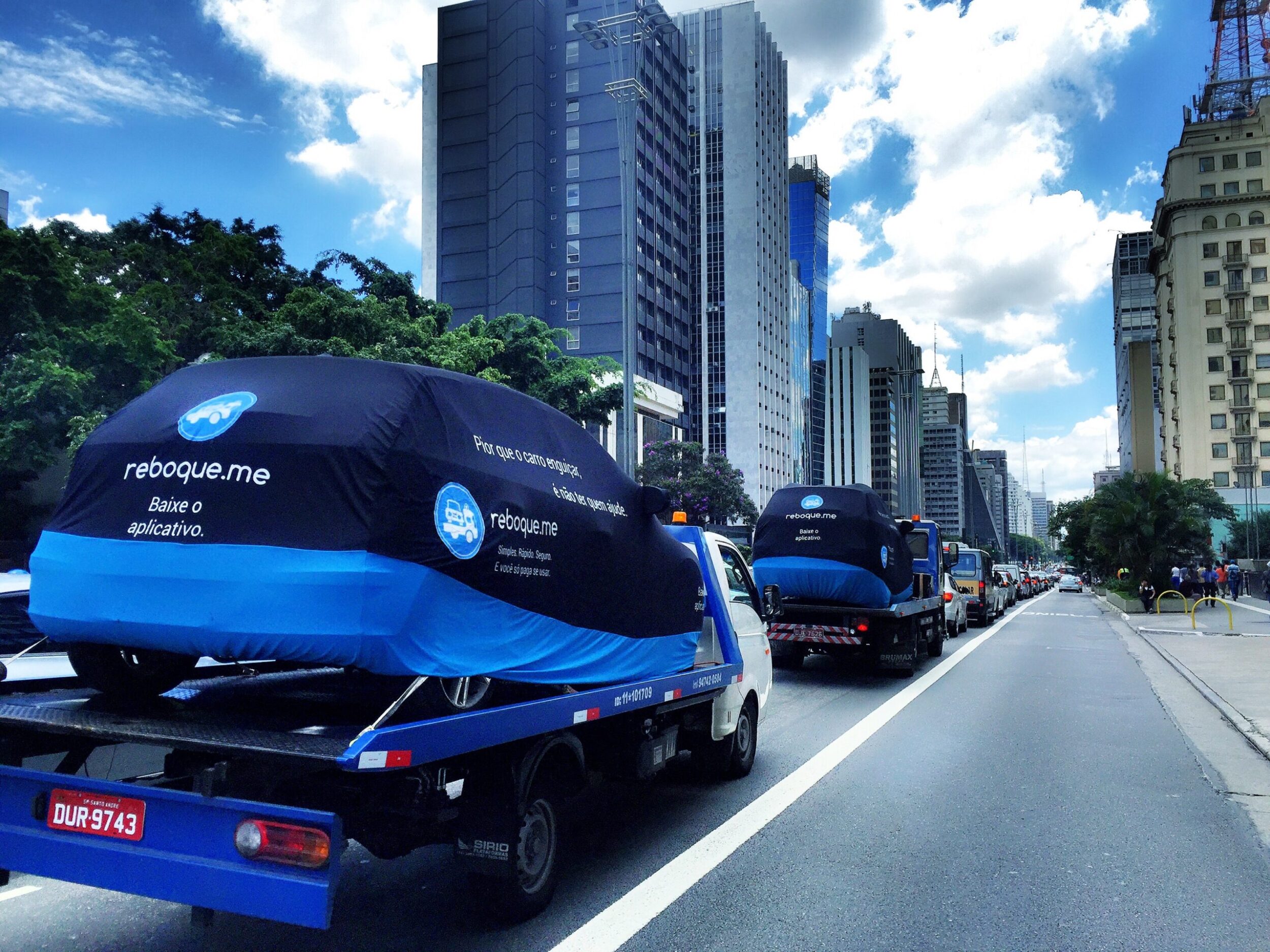 Reboque me na Av Paulista - Crédito Samuel Freire