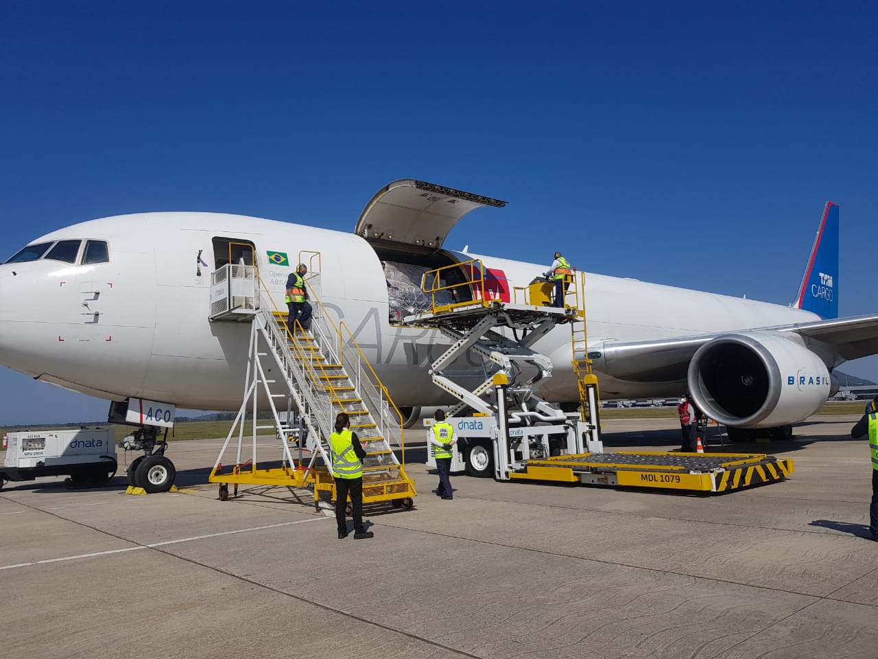 Pouso inaugural LATAM Cargo - Créditos Felipe Carneiro - Floripa Airport (1)