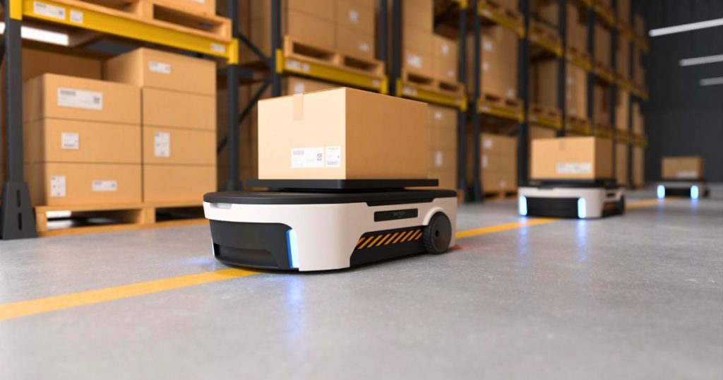 AMR robôs autônomos