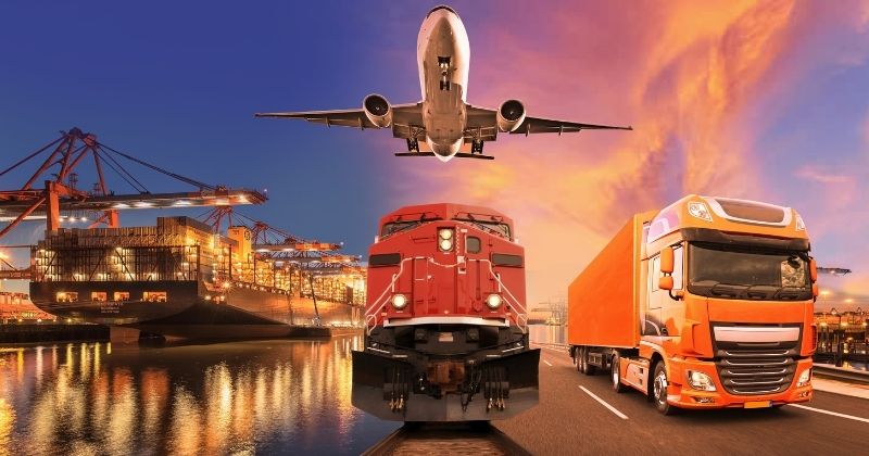 Modais de transportes ferroviario e cabotagem