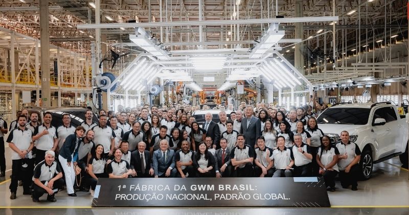 GWM inaugura fábrica em Iracemápolis e anuncia Centro de P&D na América Latina