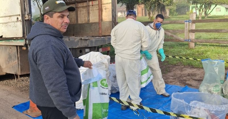 Programa do setor do tabaco promove logística reversa de embalagens de agrotóxicos com coleta itinerante e reciclagem