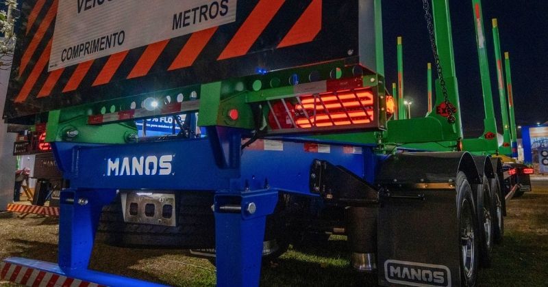 Tritrem Manos e Super Bitrem são apresentados na Show Florestal 2025 com maior capacidade de carga