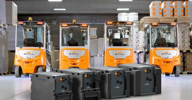 STILL lança bateria de Li-ion sob medida para aplicações comuns na intralogística