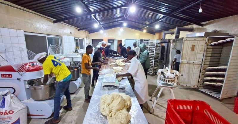 Allog e MSC levam equipamentos de padaria a projeto humanitário em Moçambique