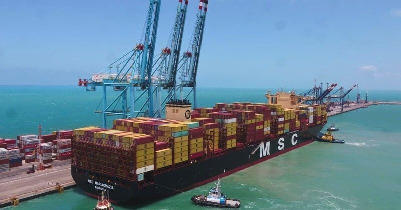 APM Terminals Pecém registra recorde histórico de movimentação de contêineres em 22 anos