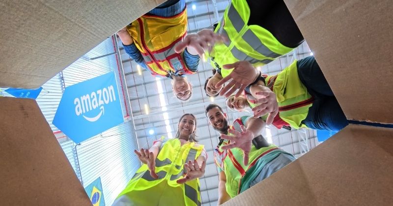 Amazon Brasil ultrapassa 250 centros logísticos e anuncia 13 mil contratações temporárias em 2025