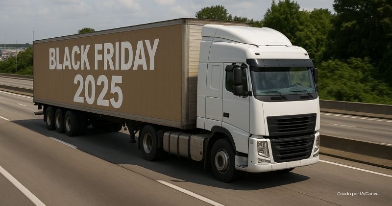 Black Friday 2025 deve intensificar pressão sobre o transporte rodoviário de cargas e ampliar desafios logísticos, avalia Setcesp