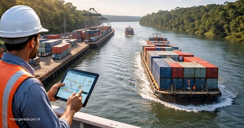 Transporte fluvial no Amazonas avança com digitalização e integração logística da Envoy