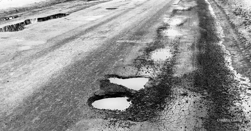 Rodovias sem manutenção ampliam risco logístico no transporte rodoviário, alerta Sinaceg