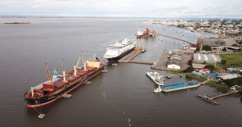Portos da Região Norte crescem mais de 31% e movimentam 12,6 milhões de toneladas em outubro