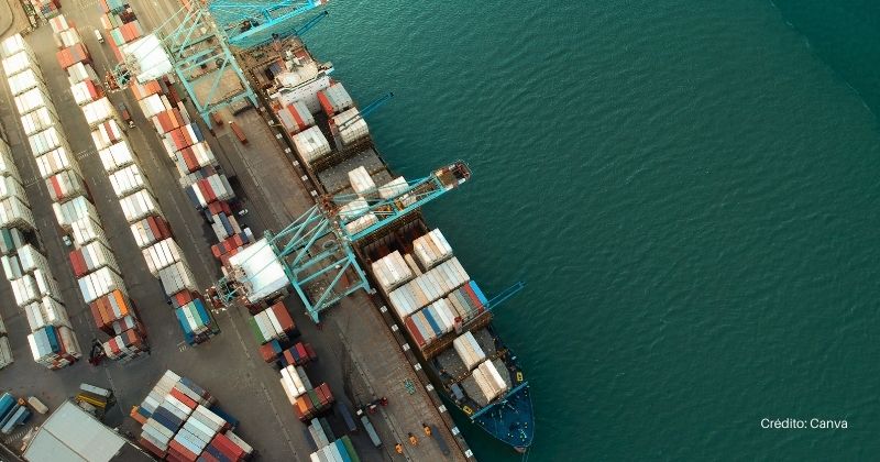 Portos do Sudeste lideram movimentação portuária com 575,5 milhões de toneladas em 2025