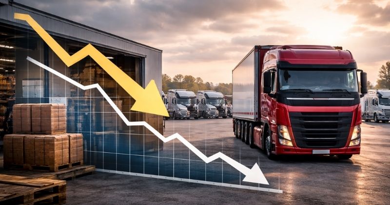 Mercado de caminhões recua 9,2% em 2025, enquanto produção cresce 1,4%, segundo a Anfavea