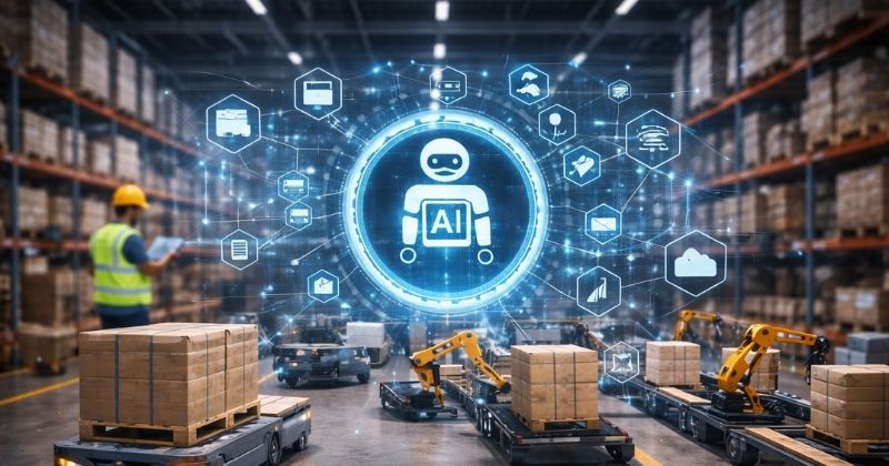 Como Agentes de IA redefinem a eficiência na Supply Chain