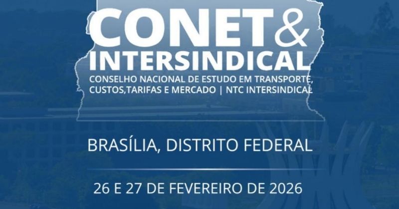 CONET&Intersindical 2026 terá primeira edição em Brasília com debates sobre mercado, infraestrutura e custos do TRC