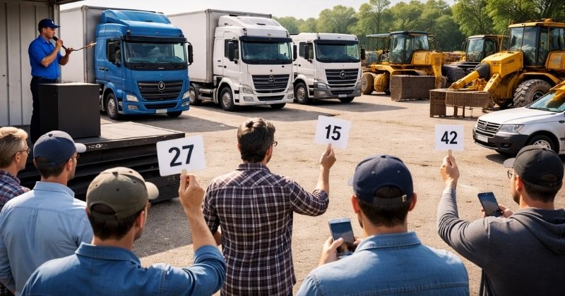 Leilão de caminhões da Copart, AMANHÃ, tem descontos de até 30% em veículos pesados