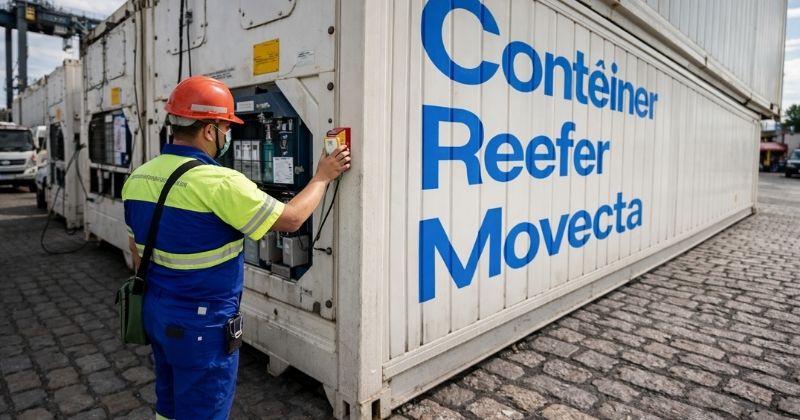 Movecta fortalece operação de cargas refrigeradas com tecnologia ReefWatch e plataformas reefer energizadas