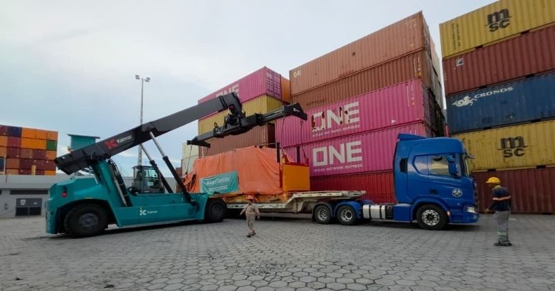 Logística de alta complexidade: Norcoast realiza operação porta a porta para a Knauf Industries Brasil