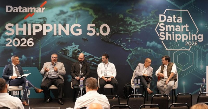 IA, dados operacionais e descarbonização avançam no transporte marítimo com foco em emissões reais da cadeia logística
