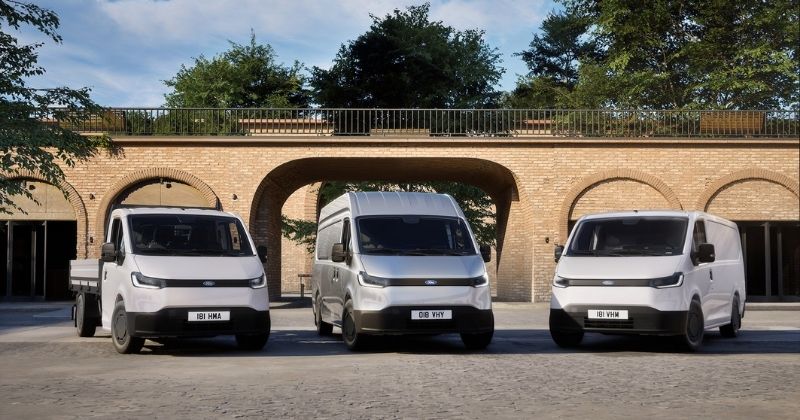 Van elétrica urbana Ford Transit City chega à Europa com autonomia de até 250 km