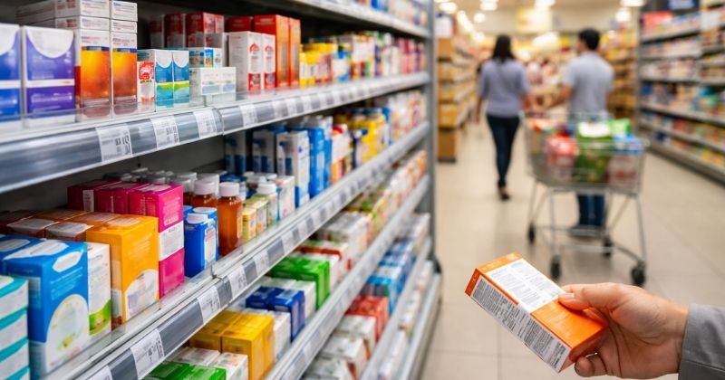 Liberação de medicamentos OTC em supermercados pode colocar em disputa 34% das vendas das farmácias