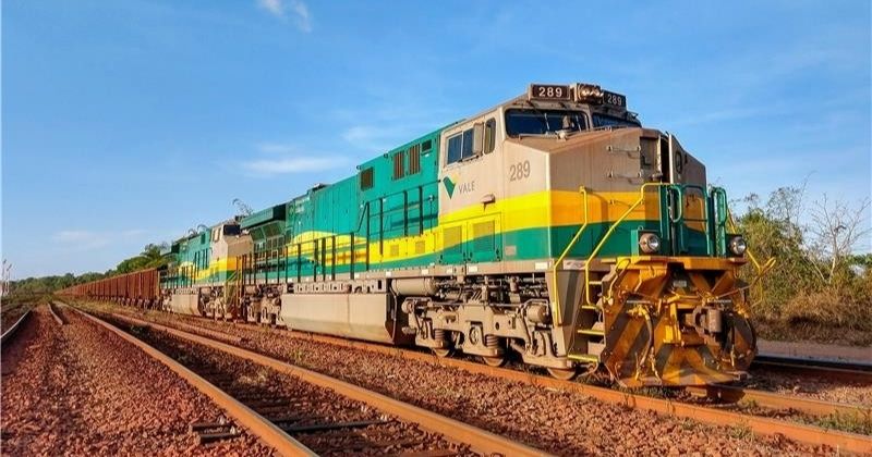 Ferrovias da Vale atingem melhor eficiência energética em dez anos e reduzem consumo de diesel