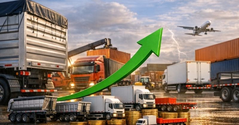 Vendas de implementos rodoviários crescem 23,7% em março e alcançam 12,2 mil unidades