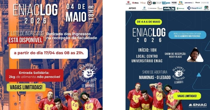 ENIACLOG 2026 reúne empresas, especialistas e debates sobre tecnologia e Supply Chain em Guarulhos, SP