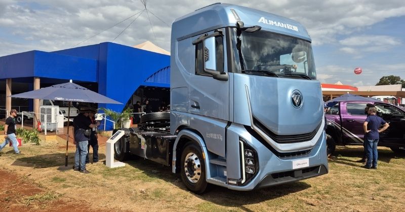 Foton lança semipesados e apresenta o caminhão elétrico eGalaxus na Agrishow 2026