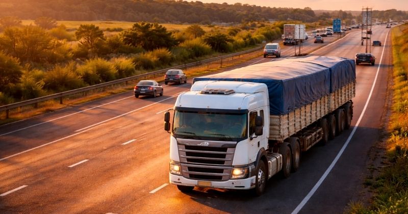 Frete rodoviário sobe 5,01% em março e acumula alta de 10% no trimestre, aponta Frete.com