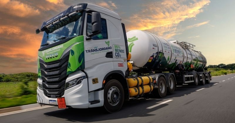 BNDES aprova R$ 140 mi para TransJordano implantar Corredor Verde com caminhões a biometano em São Paulo