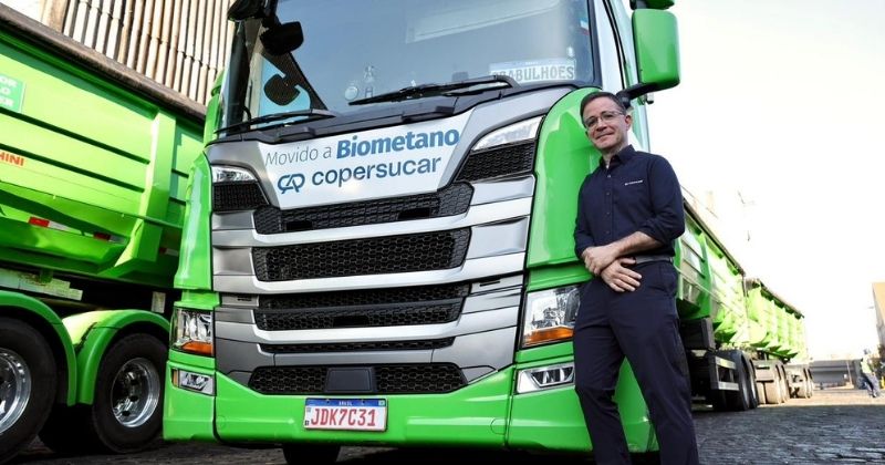 BioRota da Copersucar amplia logística sustentável com caminhões movidos a biometano