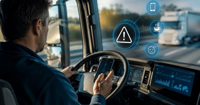 Pesquisa sobre segurança no trânsito da Geotab aponta distração de motoristas como principal risco nas estradas