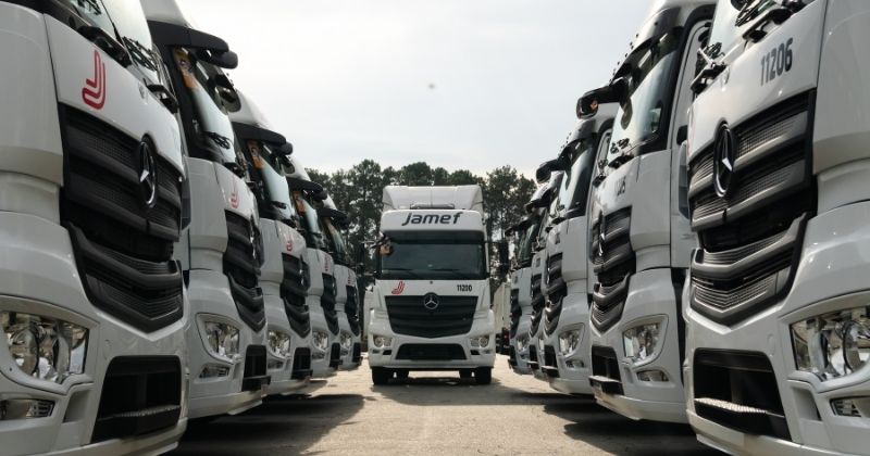 Jamef investe R$ 25 milhões em renovação de frota com aquisição e caracterização de 31 novos cavalos mecânicos