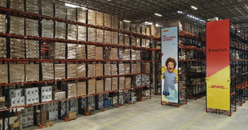 DHL Supply Chain amplia operação de fulfillment e ajuda EasyTech a escalar e-commerce de eletroeletrônicos