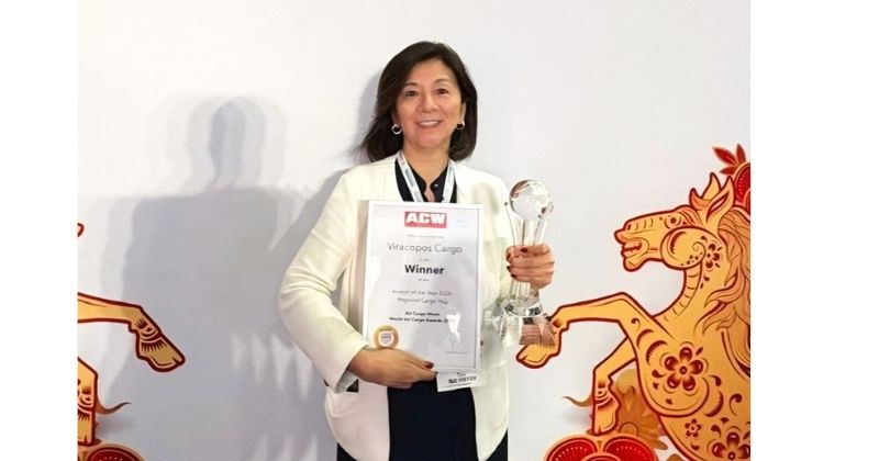 Viracopos vence pela segunda vez o Prêmio de Aeroporto de Carga do Ano no ACW Awards