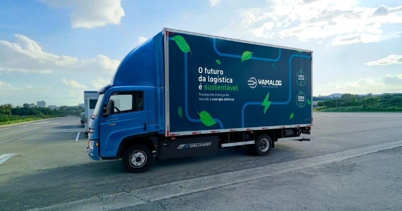 Yamalog inicia projeto com caminhão elétrico na Região Metropolitana de São Paulo