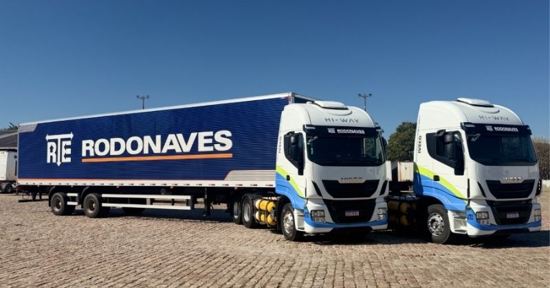 Grupo Rodonaves inicia operação de frota movida a gás e reforça estratégia de transição energética