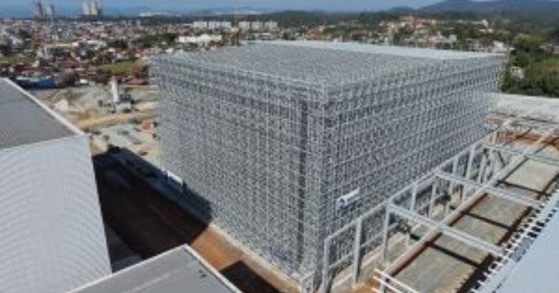 Expansão do CD da Havan terá sistema autoportante de 35 metros implantado pela Águia Sistemas